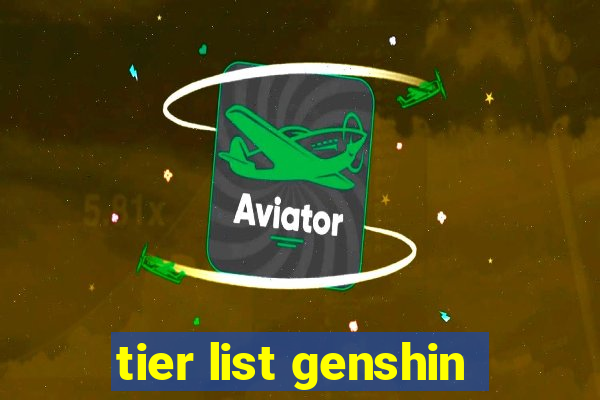 tier list genshin